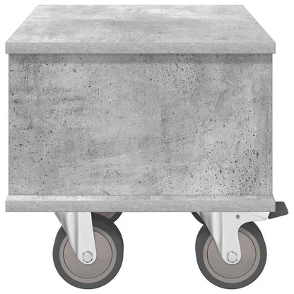 Supporto TV Grigio cemento 37 x 35 x 35 cm Legno multistrato