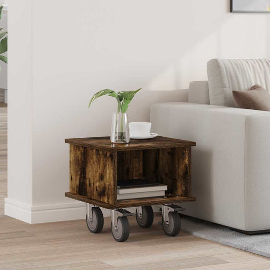 Supporto TV Rovere fumé 37 x 35 x 35 cm Legno multistrato