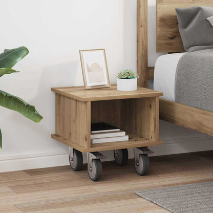 Supporto TV Rovere artigianale 37 x 35 x 35 cm