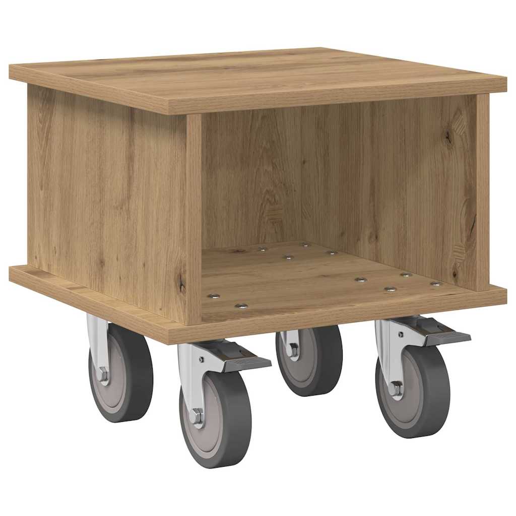 Supporto TV Rovere artigianale 37 x 35 x 35 cm