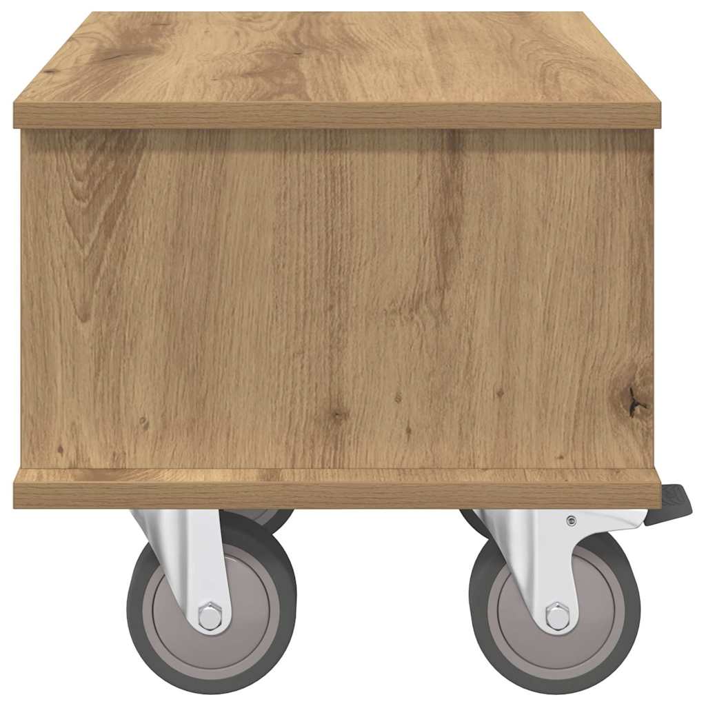 Supporto TV Rovere artigianale 37 x 35 x 35 cm