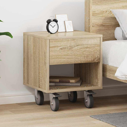 Comodino Rovere Sonoma 40,5 x 40 x 48 cm Legno multistrato