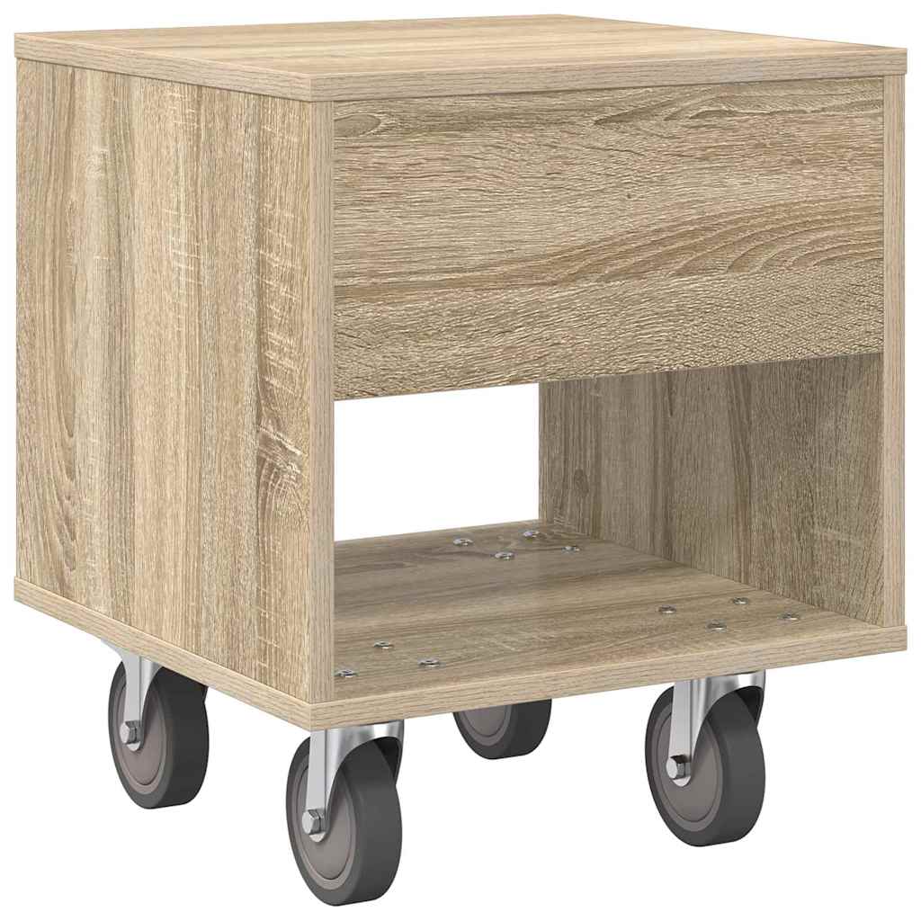 Comodino Rovere Sonoma 40,5 x 40 x 48 cm Legno multistrato