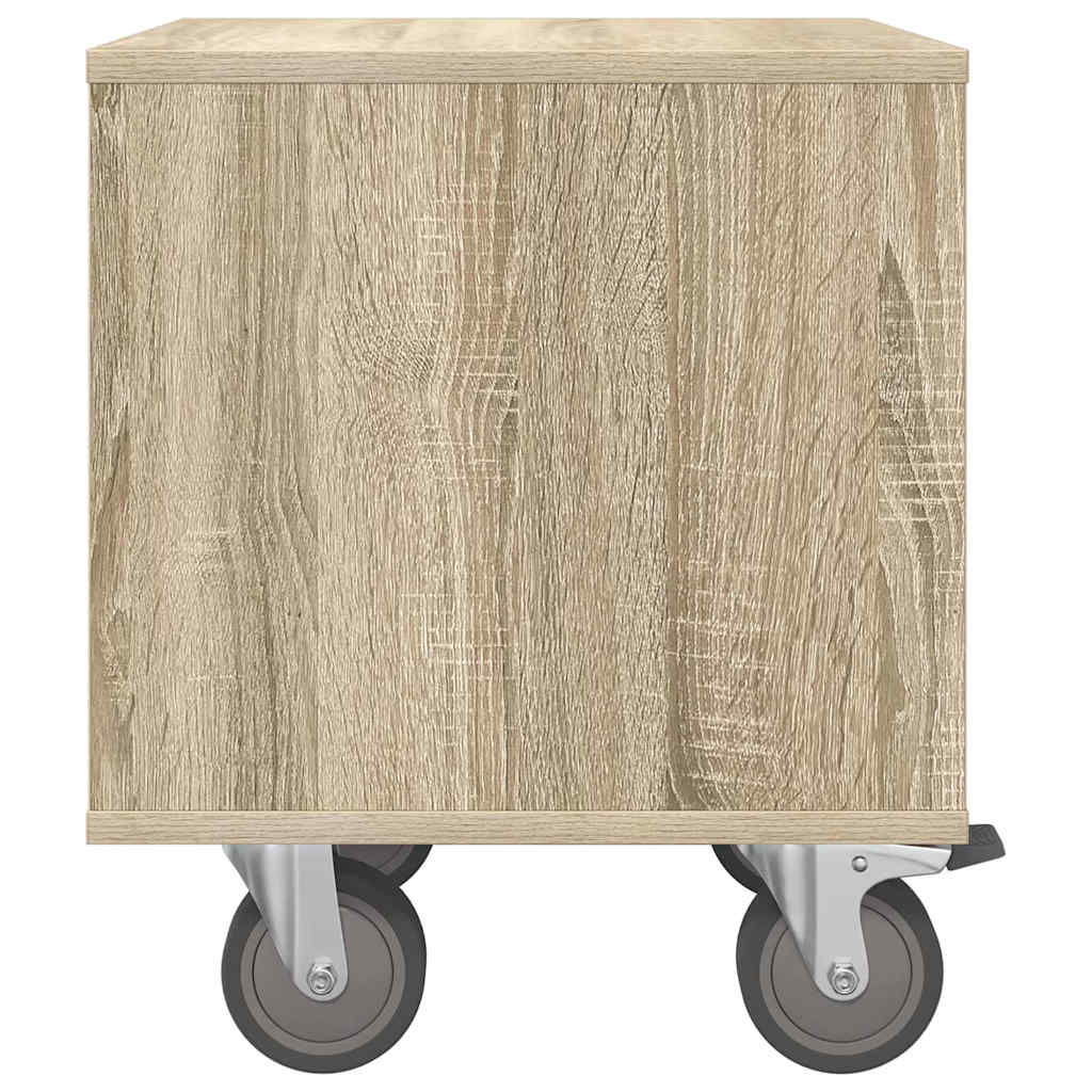 Comodino Rovere Sonoma 40,5 x 40 x 48 cm Legno multistrato