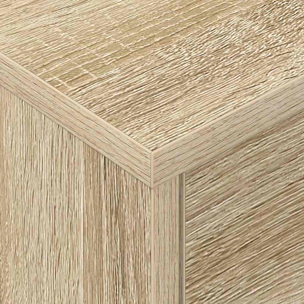 Comodino 2 pcs Rovere Sonoma 40,5 x 40 x 48 cm