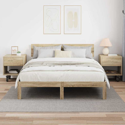 Comodino 2 pcs Rovere Sonoma 40,5 x 40 x 48 cm | homemem39