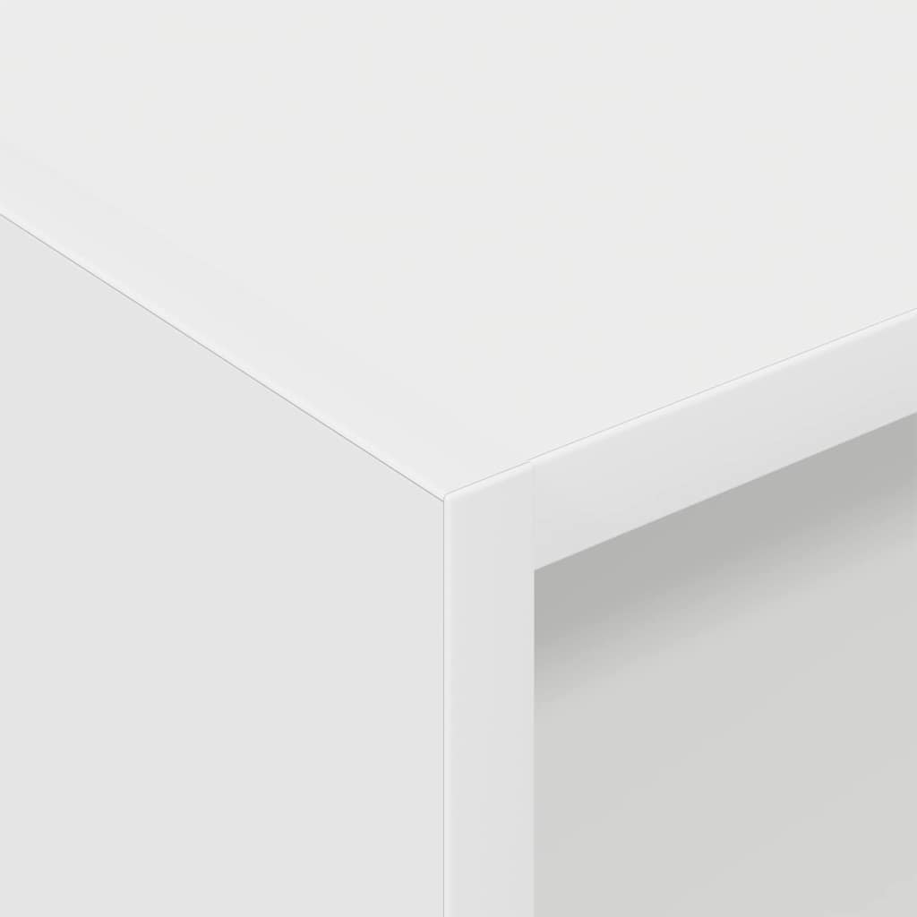 Mobile porta vinili Bianco 78.5 x 35 x 45 cm Legno multistrato | homemem39