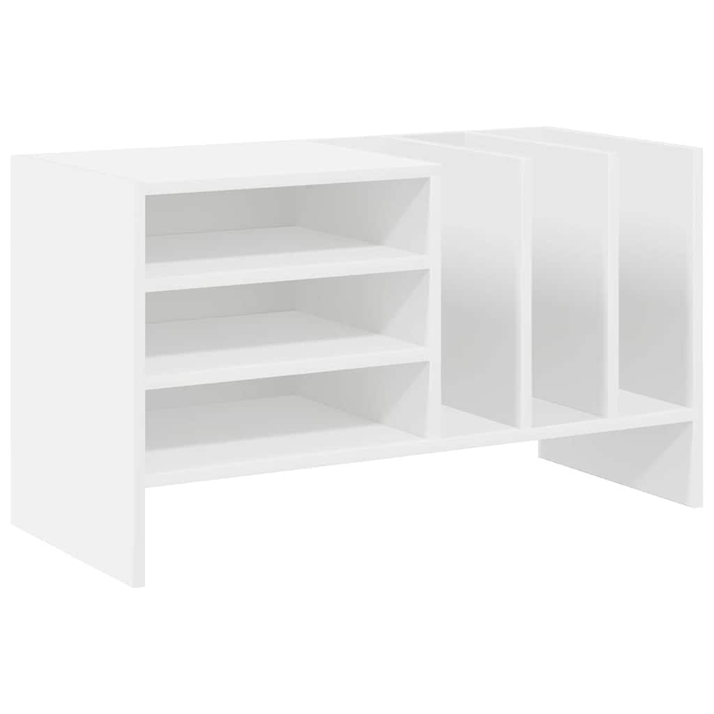 Mobile porta vinili Bianco 78.5 x 35 x 45 cm Legno multistrato | homemem39