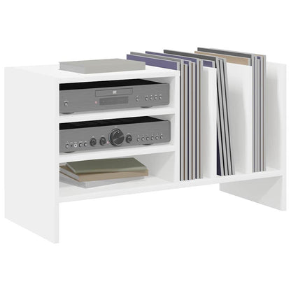 Mobile porta vinili Bianco 78.5 x 35 x 45 cm Legno multistrato