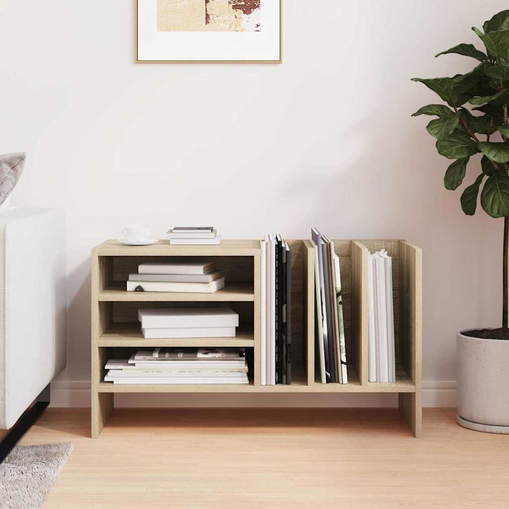 Mobile porta vinili Rovere Sonoma 78.5 x 35 x 45 cm | homemem39