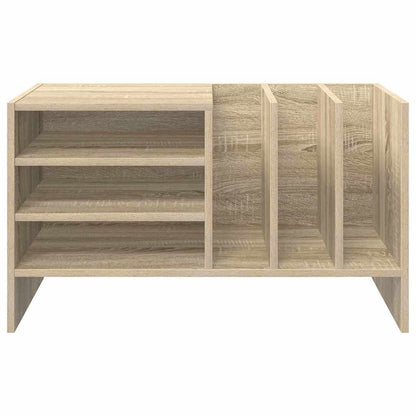 Mobile porta vinili Rovere Sonoma 78.5 x 35 x 45 cm