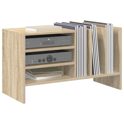 Mobile porta vinili Rovere Sonoma 78.5 x 35 x 45 cm | homemem39