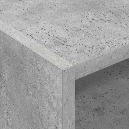 Mobile porta vinili Grigio cemento 78.5 x 35 x 45 cm | homemem39