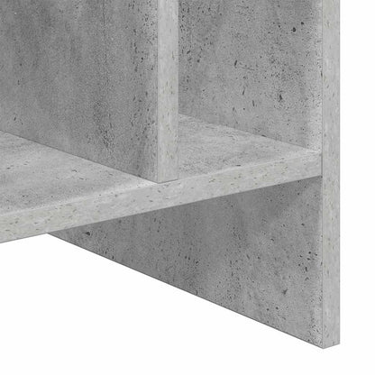 Mobile porta vinili Grigio cemento 78.5 x 35 x 45 cm | homemem39