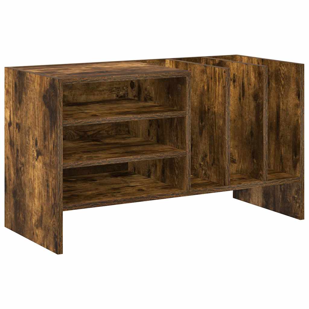 Mobile porta vinili Rovere fumé 78.5 x 35 x 45 cm