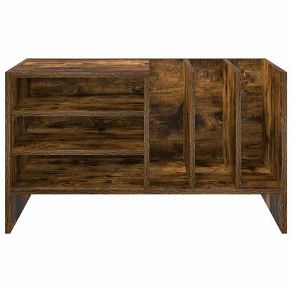 Mobile porta vinili Rovere fumé 78.5 x 35 x 45 cm | homemem39