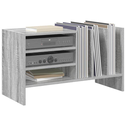 Mobile porta vinili Grigio Sonoma 78.5 x 35 x 45 cm