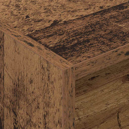 Mobile porta vinili Legno vecchio 78.5 x 35 x 45 cm