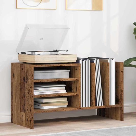 Mobile porta vinili Legno vecchio 78.5 x 35 x 45 cm