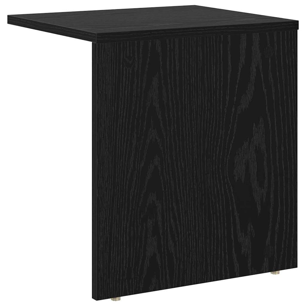 Tavolino Rovere Nero 37 x 32 x 40 cm Legno multistrato | homemem39