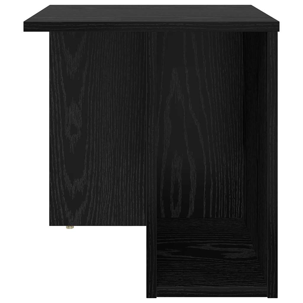Tavolino Rovere Nero 37 x 32 x 40 cm Legno multistrato | homemem39