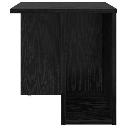 Tavolino Rovere Nero 37 x 32 x 40 cm Legno multistrato | homemem39