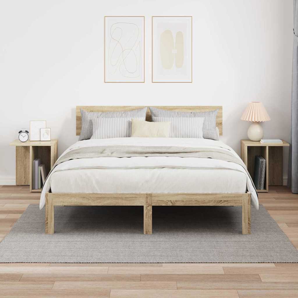 Tavolino 2 pcs Rovere Sonoma 37 x 32 x 40 cm Legno multistrato | homemem39