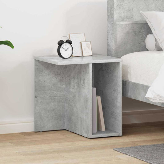 Tavolino Grigio cemento 37 x 32 x 40 cm Legno multistrato | homemem39