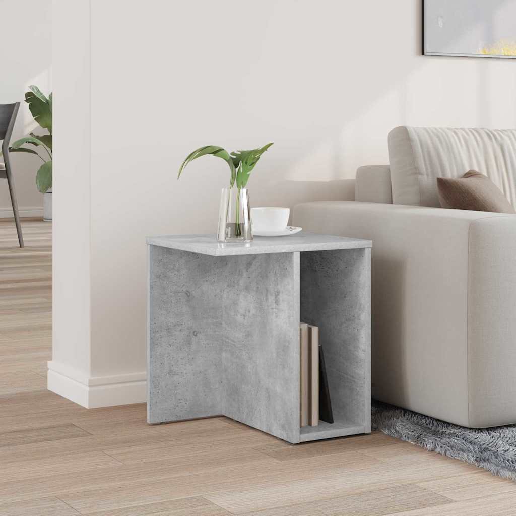Tavolino Grigio cemento 37 x 32 x 40 cm Legno multistrato | homemem39