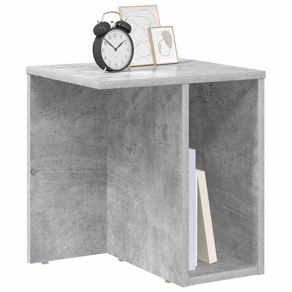 Tavolino Grigio cemento 37 x 32 x 40 cm Legno multistrato | homemem39