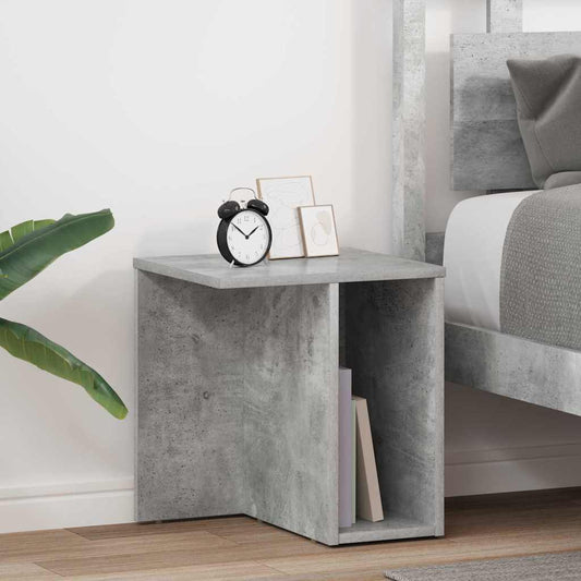 Tavolino 2 pcs Grigio cemento 37 x 32 x 40 cm Legno multistrato | homemem39