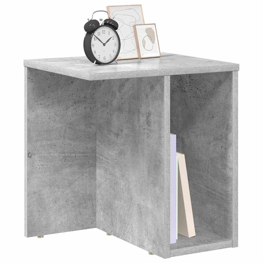 Tavolino 2 pcs Grigio cemento 37 x 32 x 40 cm Legno multistrato | homemem39