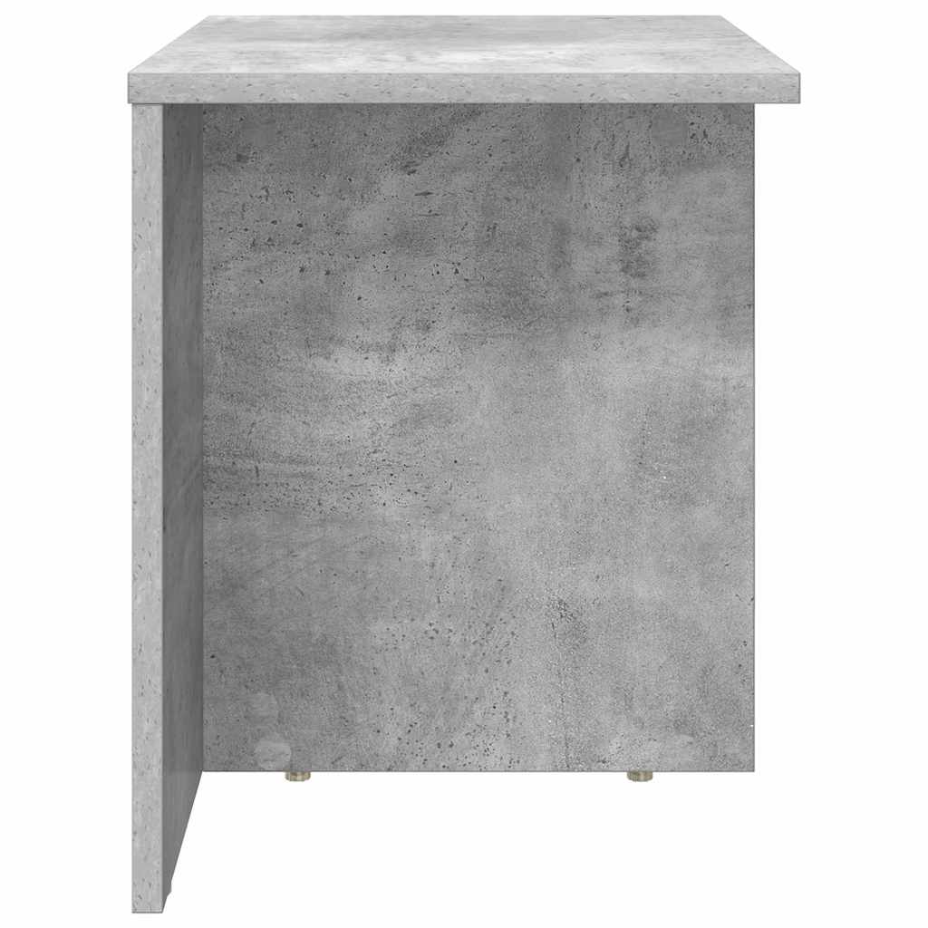 Tavolino 2 pcs Grigio cemento 37 x 32 x 40 cm Legno multistrato | homemem39
