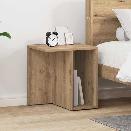 Tavolino 2 pz Rovere artigianale 37 x 32 x 40 cm | homemem39