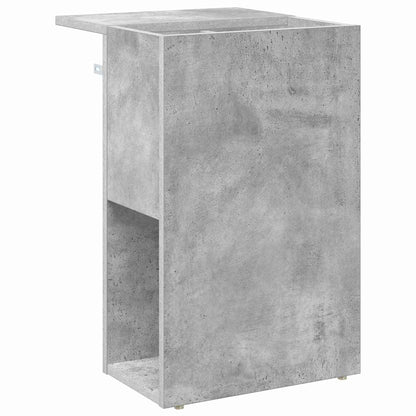 Tavolino Grigio cemento 35 x 40 x 55 cm Legno multistrato