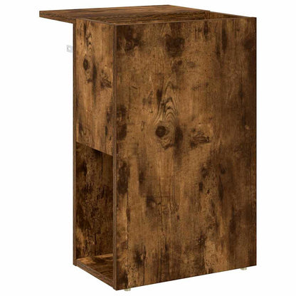 Tavolino Rovere fumé 35 x 40 x 55 cm Legno multistrato
