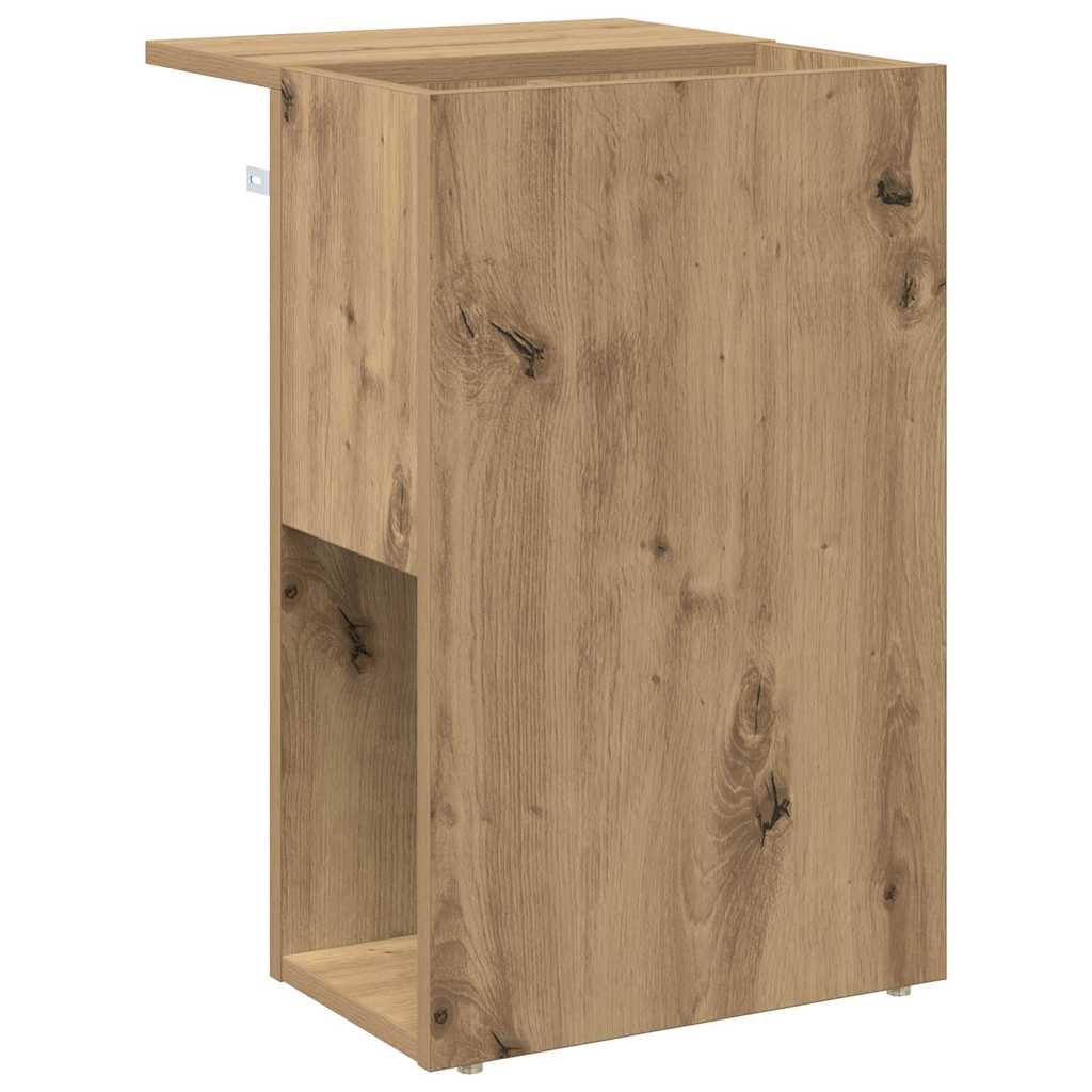 Tavolino Rovere artigianale 35 x 40 x 55 cm Legno multistrato