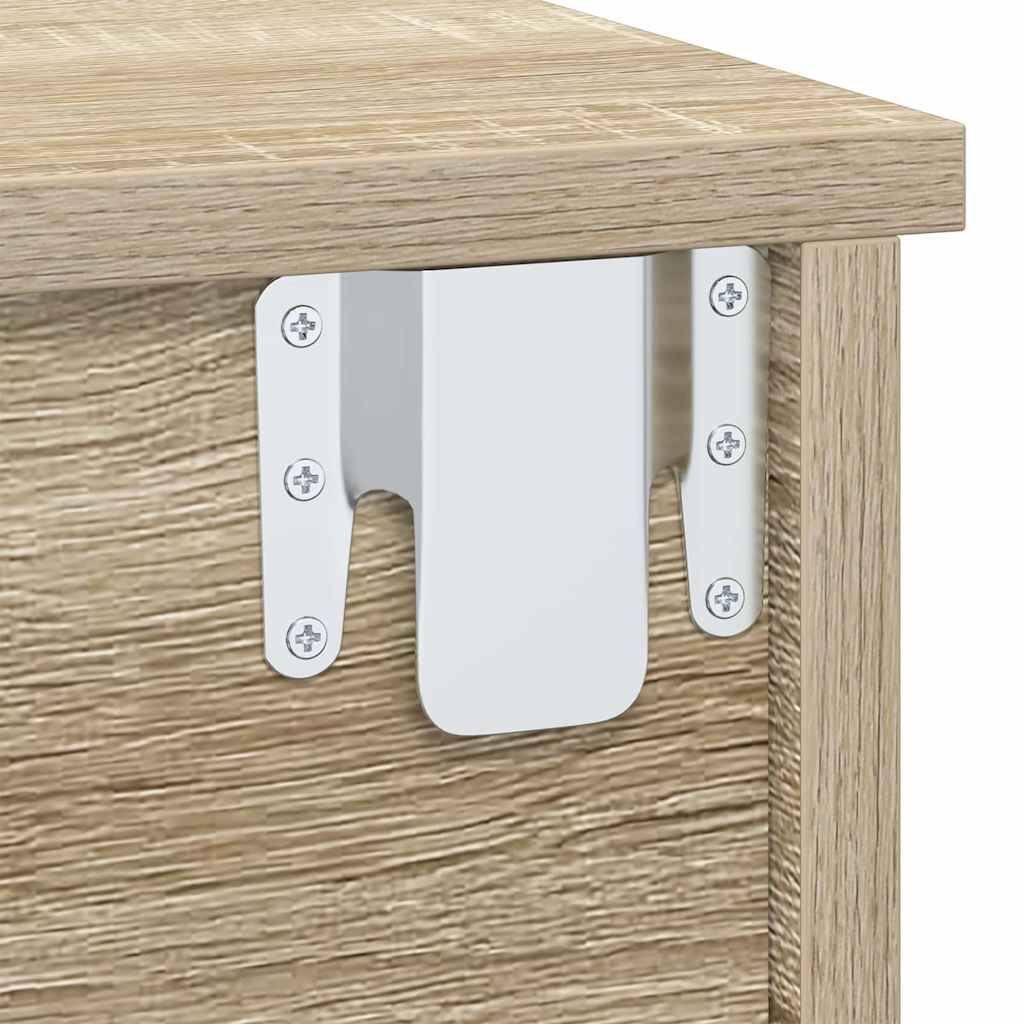 Comodino Rovere Sonoma 40 x 31 x 15 cm Legno ingegnerizzato | homemem39