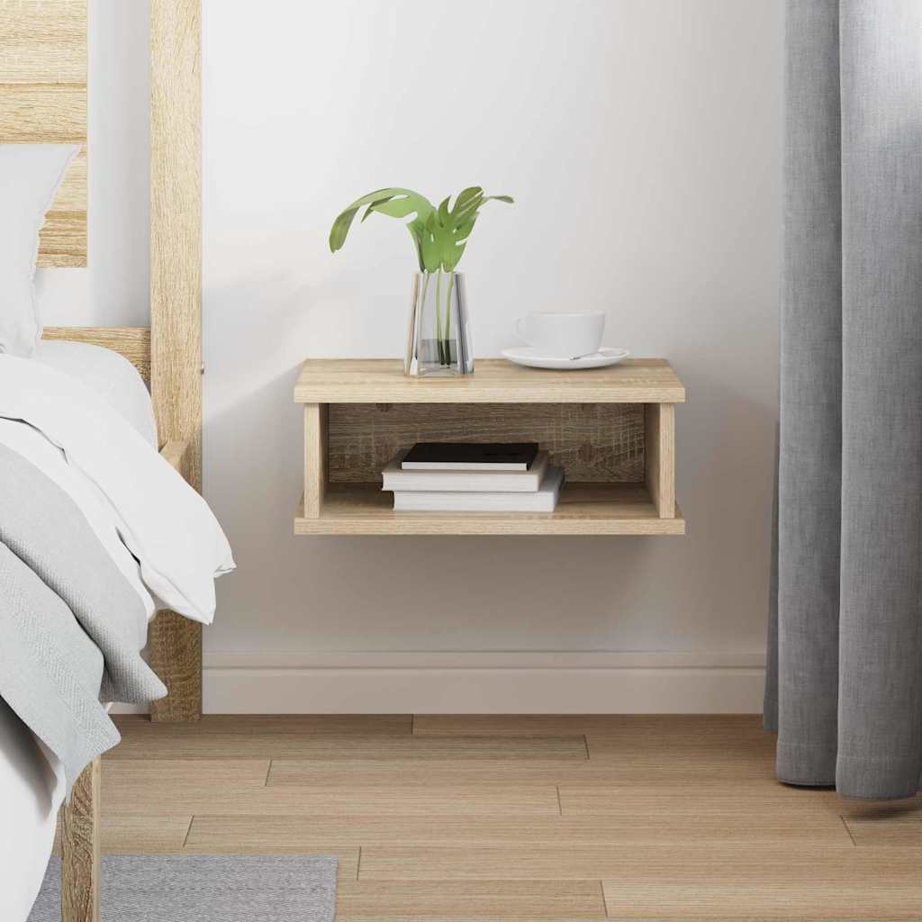 Comodino Rovere Sonoma 40 x 31 x 15 cm Legno ingegnerizzato | homemem39
