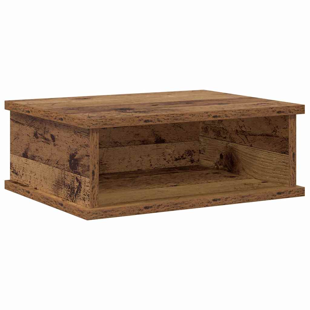 Comodino 2 pcs Legno vecchio 40 x 31 x 15 cm Legno multistrato | homemem39