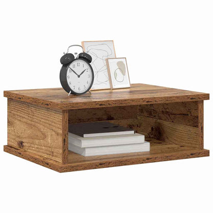 Comodino 2 pcs Legno vecchio 40 x 31 x 15 cm Legno multistrato | homemem39