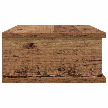 Comodino 2 pcs Legno vecchio 40 x 31 x 15 cm Legno multistrato | homemem39