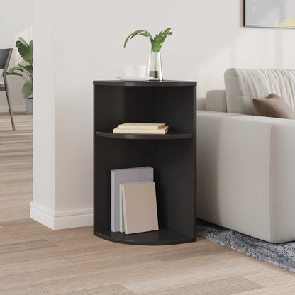 Tavolino Nero 29,6 x 29,6 x 60 cm Legno ingegnerizzato