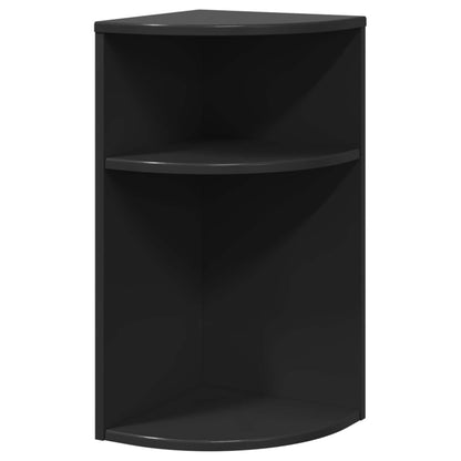 Tavolino Nero 29,6 x 29,6 x 60 cm Legno ingegnerizzato