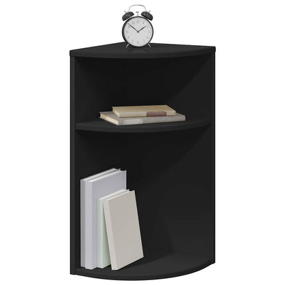 Tavolino Nero 29,6 x 29,6 x 60 cm Legno multistrato