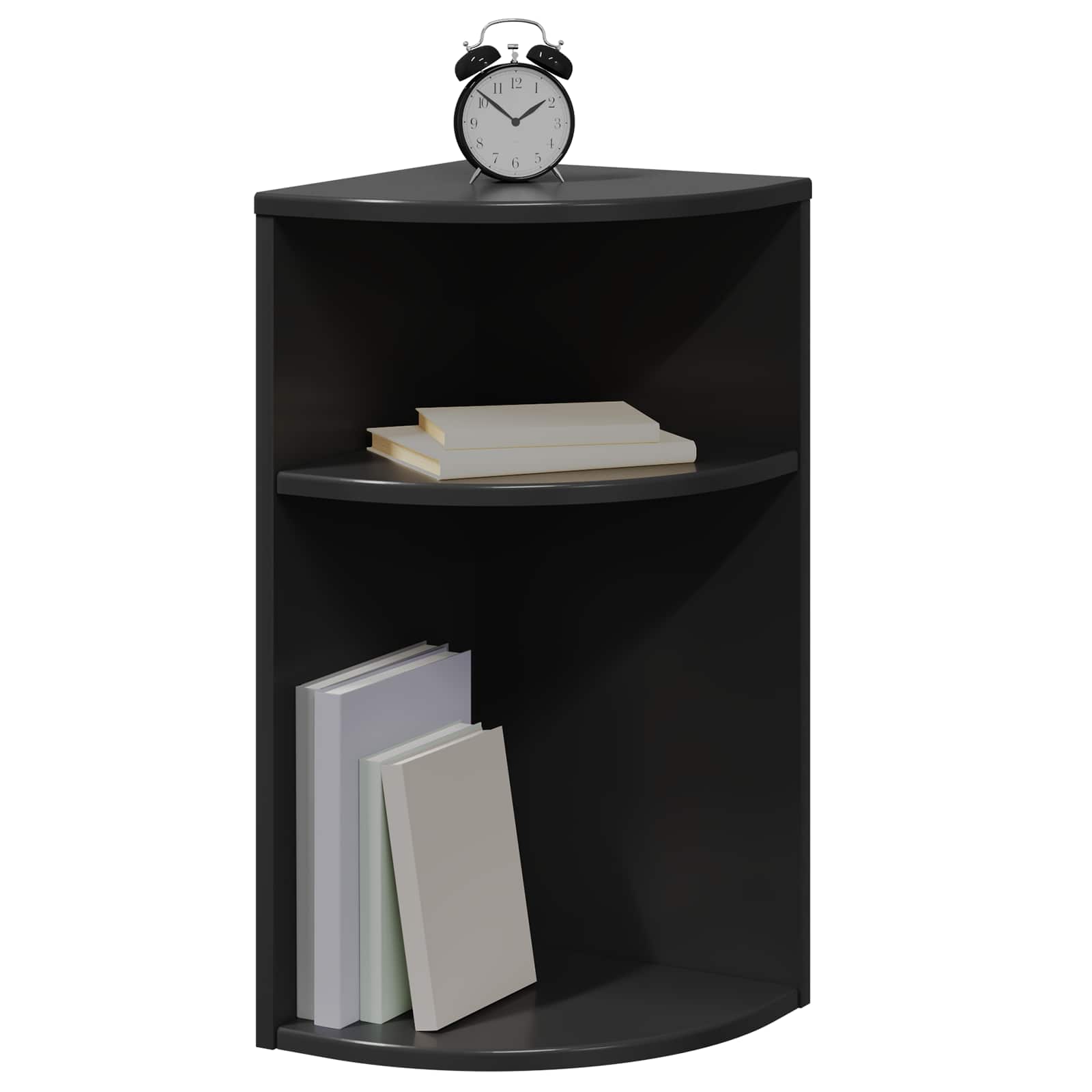 Tavolino Nero 29,6 x 29,6 x 60 cm Legno multistrato | homemem39