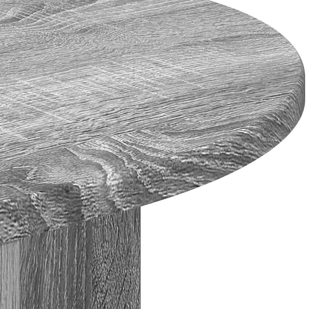 Tavolino Grigio Sonoma 29,6 x 29,6 x 60 cm Legno ingegnerizzato