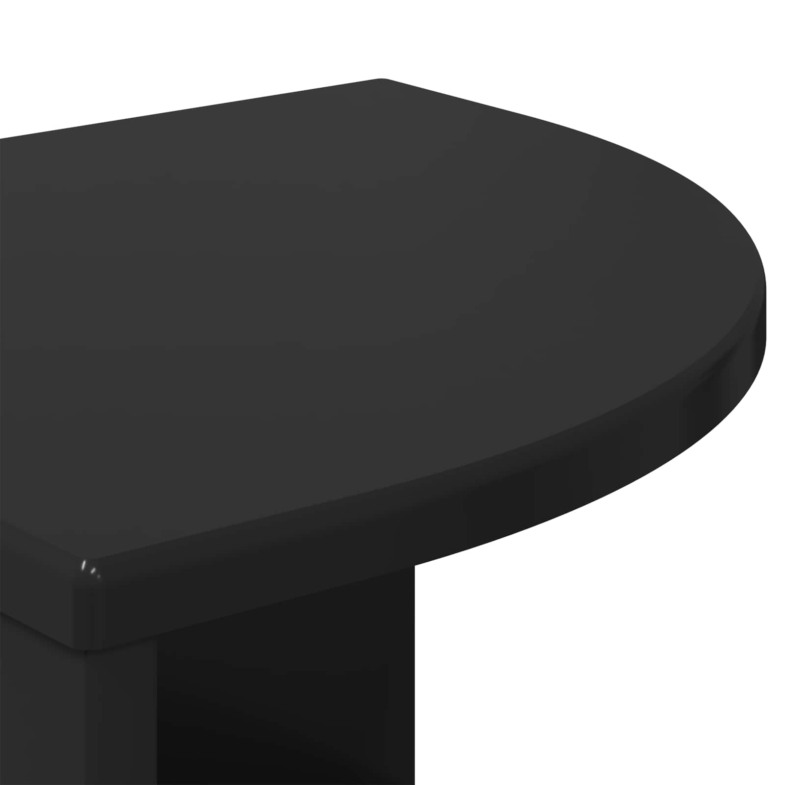 Tavolino Nero 39,7 x 39,7 x 60 cm Legno multistrato | homemem39
