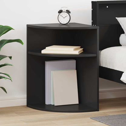 Tavolino Nero 39,7 x 39,7 x 60 cm Legno multistrato | homemem39