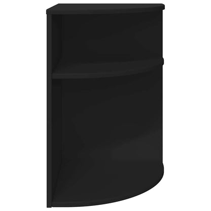 Tavolino Nero 39,7 x 39,7 x 60 cm Legno multistrato